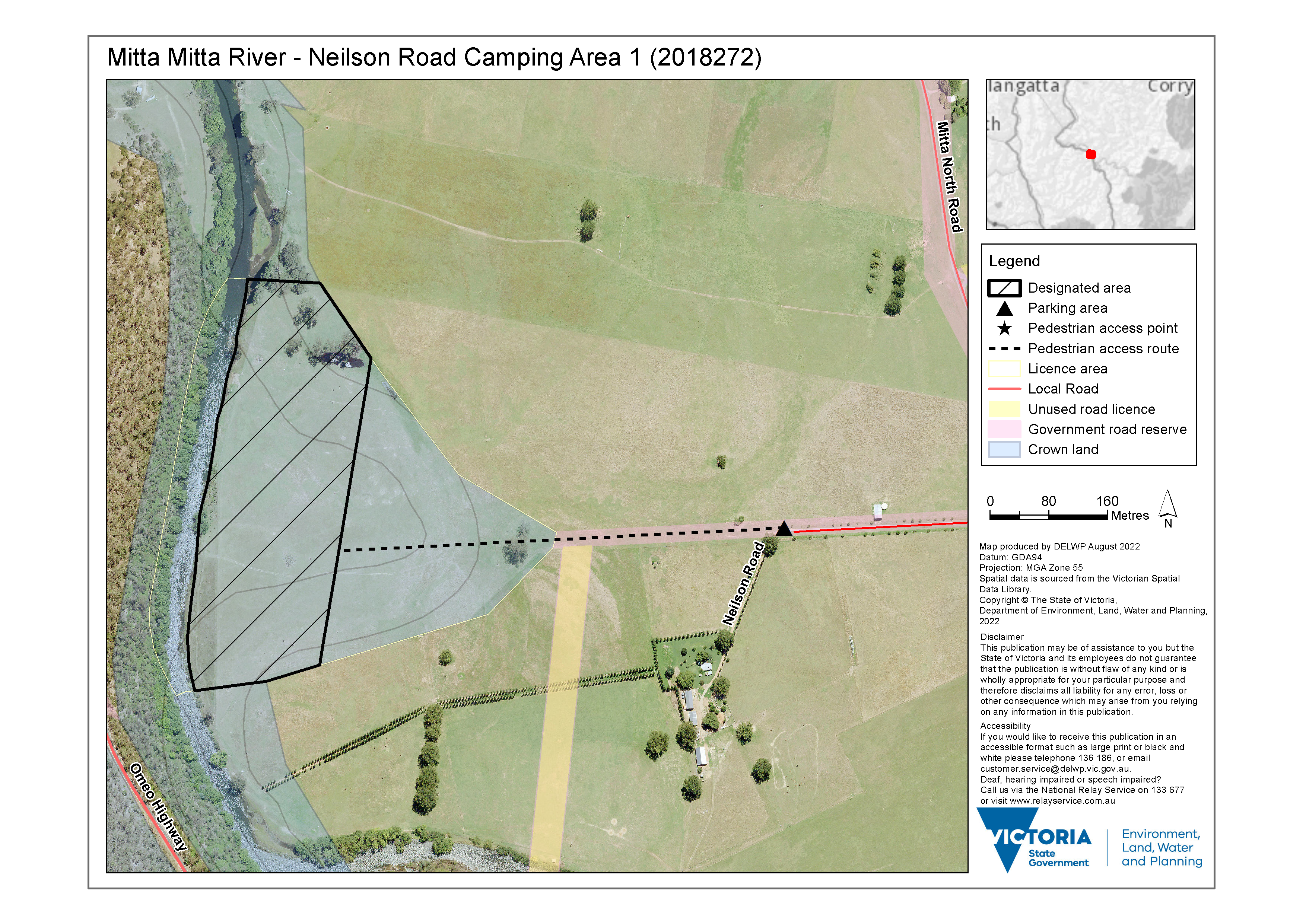 Mitta Mitta River - Neilson Road Camping Area 1- river access