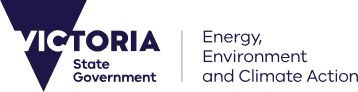 Victoria State Government | Energy Environment and Climate Action logo