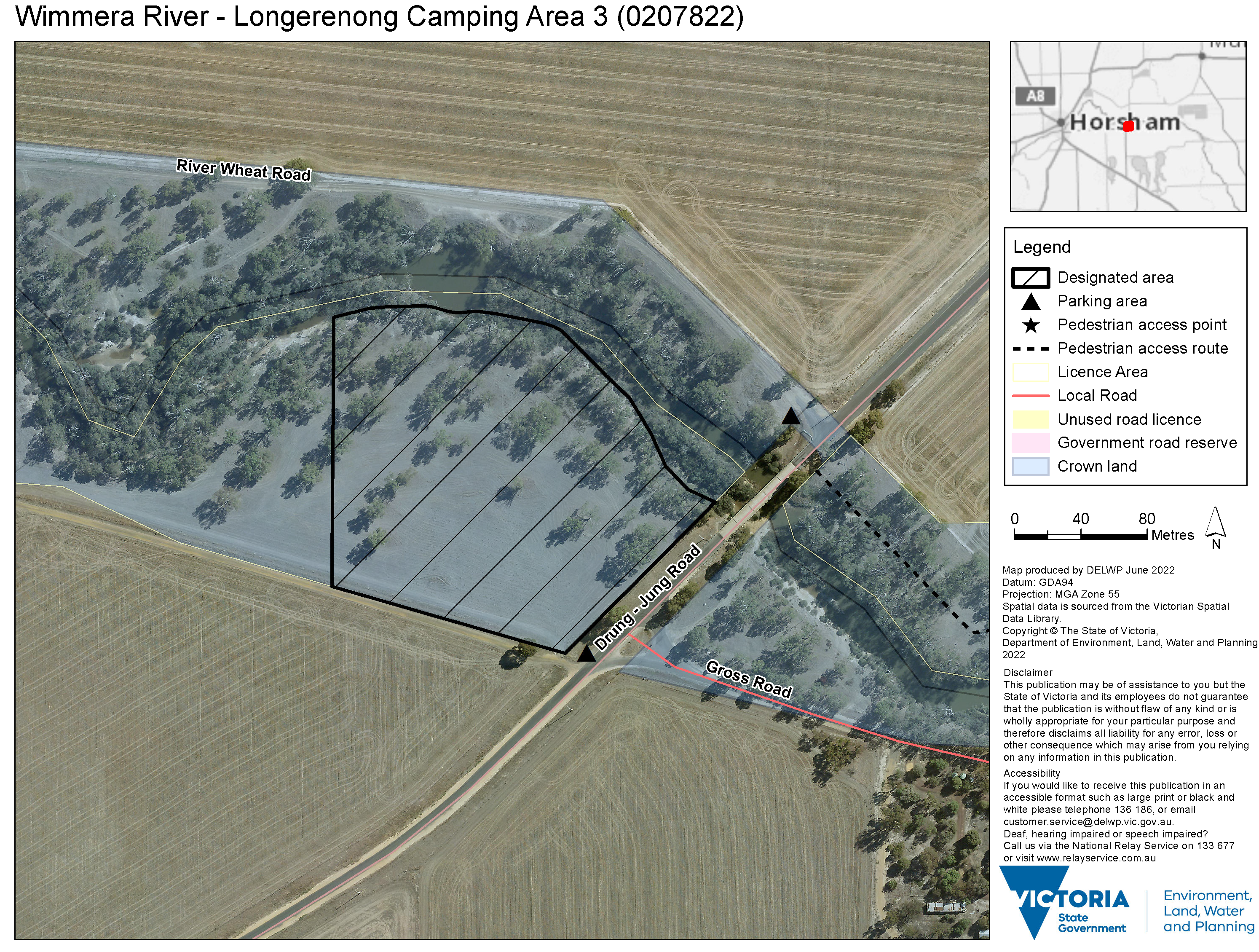 Wimmera River – Longerenong Camping area 3 