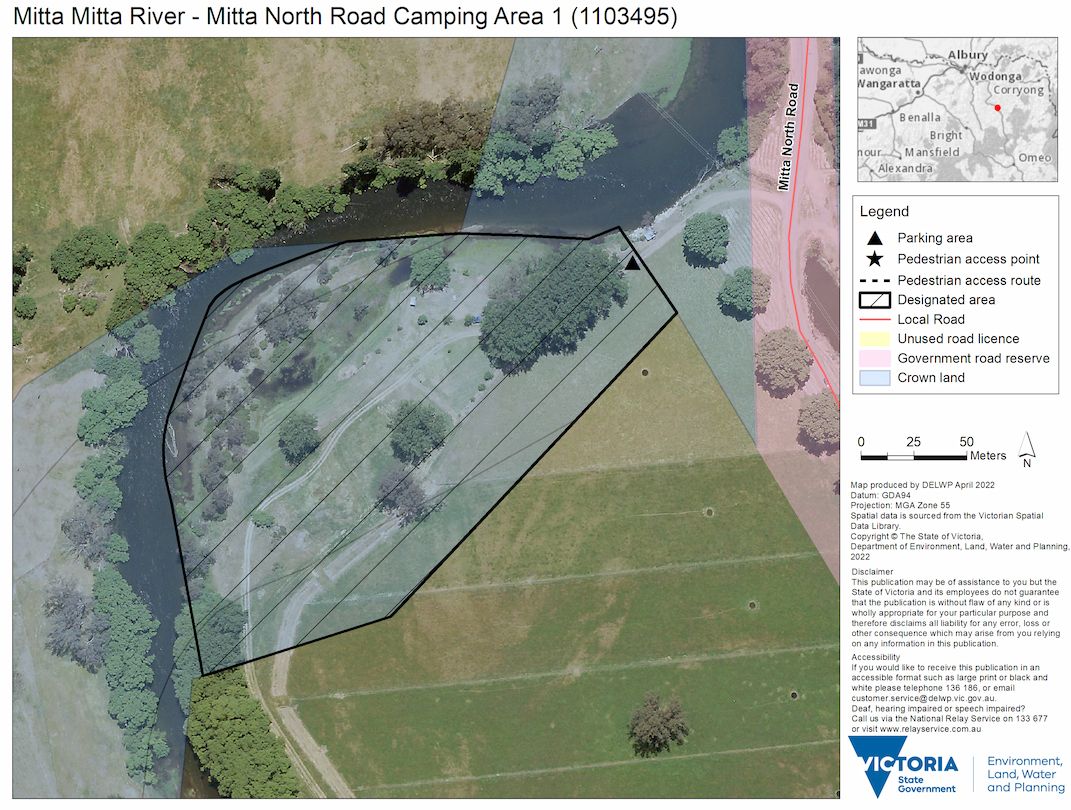 Mitta Mitta River - Neilson Road Camping Area 1- river access